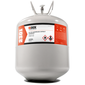 QDEK 2301 NC PVC MEMBRANE, CLEAR, 22LT